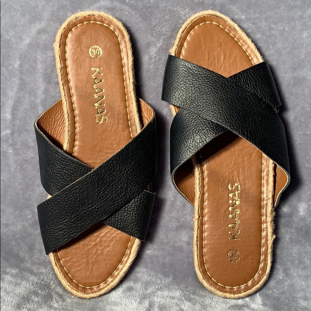 KAANAS - Espadrilles Slides